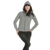 B&C Hooded full zip /women