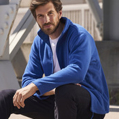 Full-zip outdoor fleece