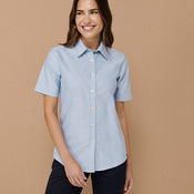 Women's short sleeve classic Oxford shirt