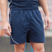 Lined performance sports shorts