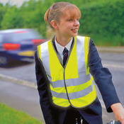 Junior safety high-viz vest