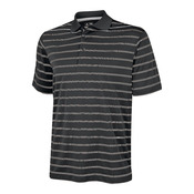 Textured stripe polo