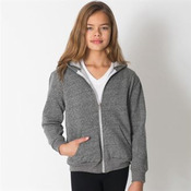 Kids/youth salt and pepper zip hoodie (MT297)