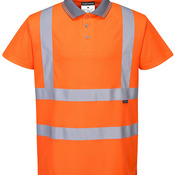 Hi-vis short sleeved polo (S477/RT22)