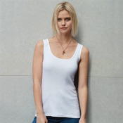 Anvil women's 1x1 baby rib tank