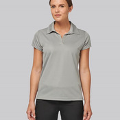 Ladies' short-sleeved polo shirt