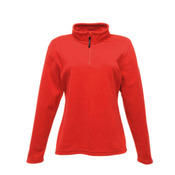 Women's zip-neck mirofleece