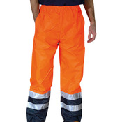 Hi-vis waterproof overtrousers (HVS463)